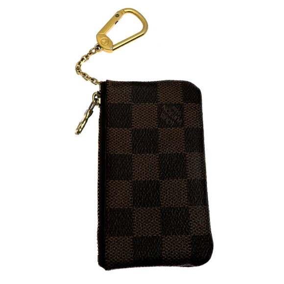 LOUIS VUITTON Brown Damier Pochette Mini Bag